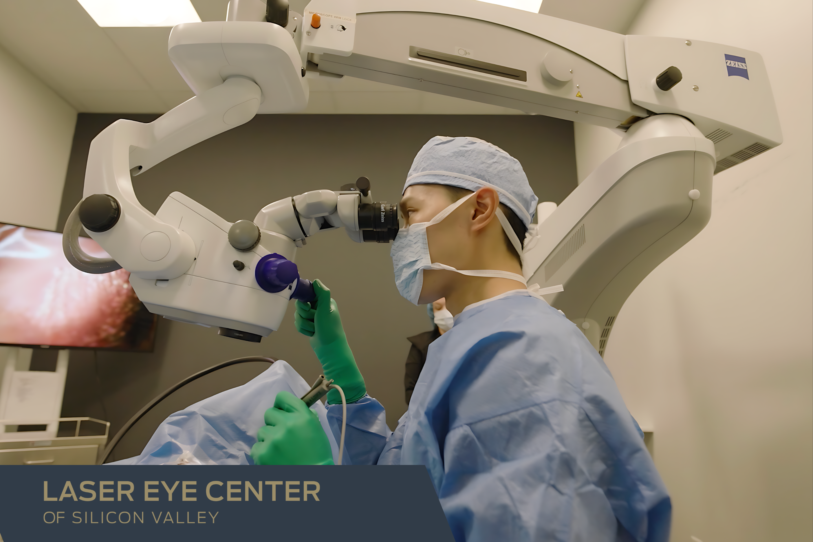 Dr. Joseph Ling performing eye surgery Learn About LASIK, EVO ICL and CLR March Webinar